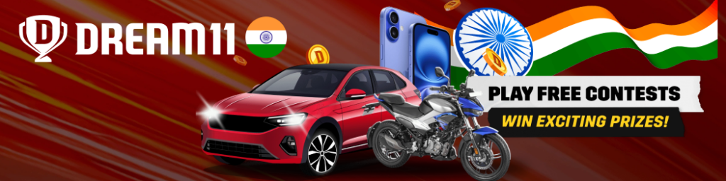 Dream11 online fantasy sports platform banner